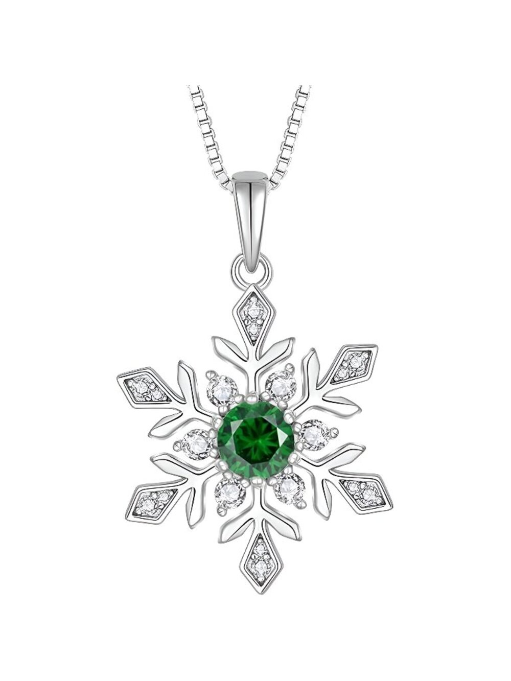 Necklaces for Women 925 Sterling Silver Winter Frozen Pendant